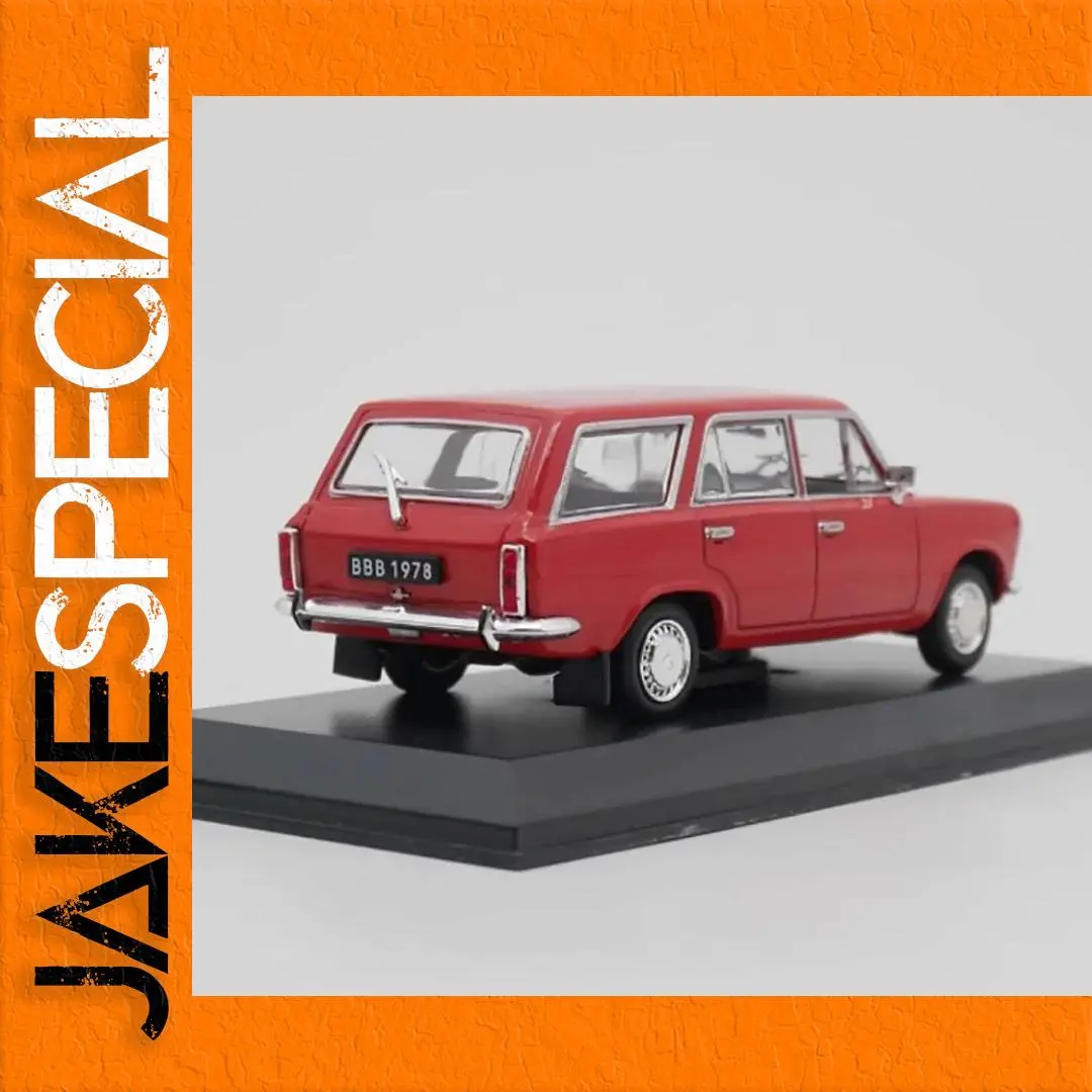 125P Kombi Diecast Model 1:43 Vibrant Red 1 125P Kombi Diecast Model 1:43 Vibrant Red