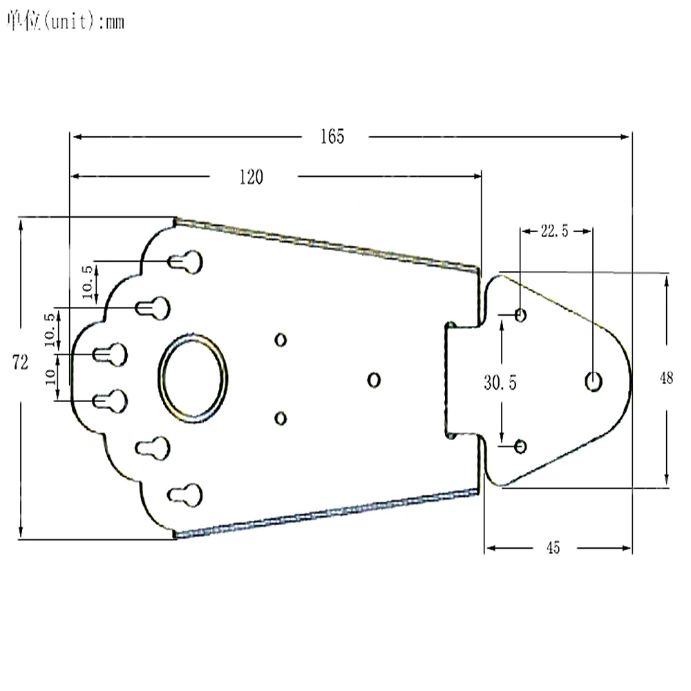 JAZZ Guitar Bridge Set for Hollow Guitars 6 JAZZ Guitar Bridge Set for Hollow Guitars - Image 6