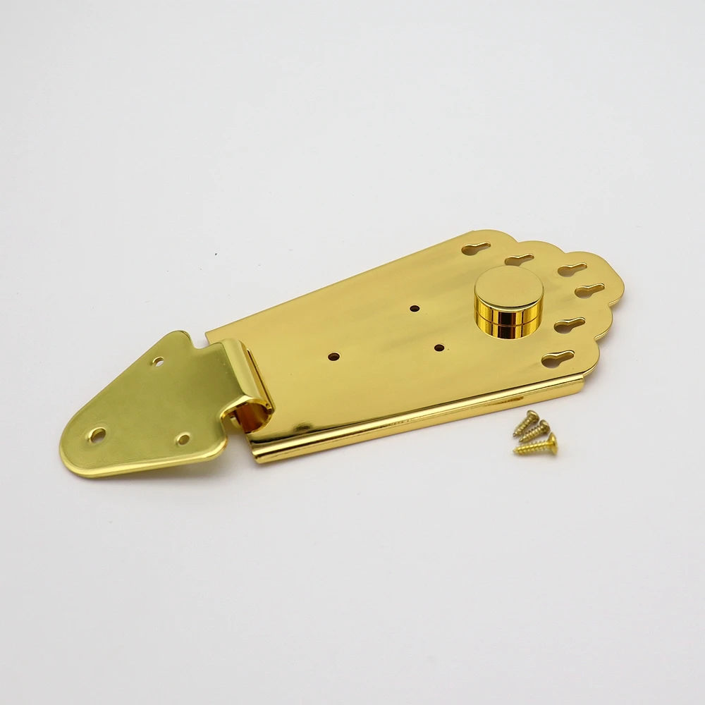 JAZZ Guitar Bridge Set for Hollow Guitars 2 JAZZ Guitar Bridge Set for Hollow Guitars - Image 2