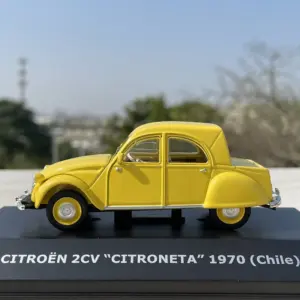 Citroen 2CV Model Diecast 1:43 Scale Yellow 8 Hbd404bf4780f4afeb037d8056c0ab260C