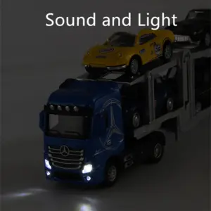 1:50 Scale Diecast Metal Container Truck Model 20 S00c9a2a3dd6b420b9f4e3784205fd5f9b