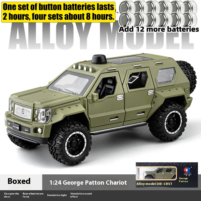 1:24 Scale Diecast Off-Road Vehicle Model 7 1:24 Scale Diecast Off-Road Vehicle Model - Image 7