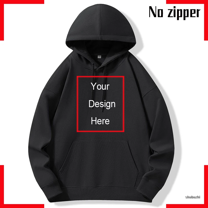 Men's Black Hoodie with Vibrant Graphic Print 11 Men's Black Hoodie with Vibrant Graphic Print - Image 11