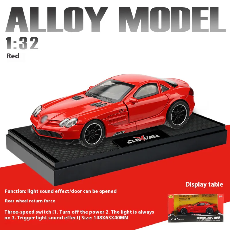 Zinc Alloy Sports Car Model 1:32 Scale 7 Zinc Alloy Sports Car Model 1:32 Scale - Image 7