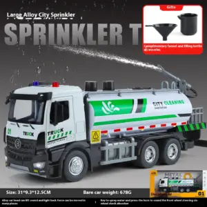 1:18 Scale Diecast City Sprinkler Truck Model 15 S043b20ceb9a64ecda7f6c4347d15dd7ep