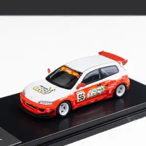 FUJI 1:64 Civic EG6 JACCS Diecast Model Set 8 S04420ffae209457eafb146de0ac382e31