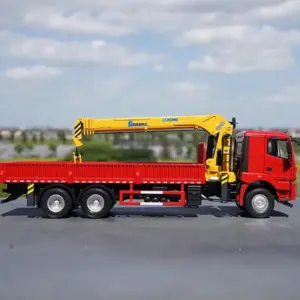 XCMG 1:35 Diecast Truck-Mounted Crane Model 8 S045237f7d915449fa810515f9431ce06n