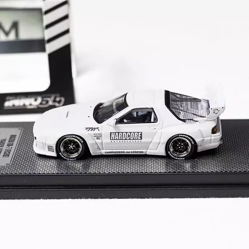 RX7 White FC3S 1:64 Diecast Model Car 2 RX7 White FC3S 1:64 Diecast Model Car - Image 2