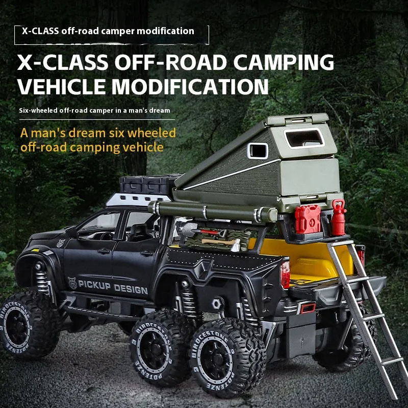 Off-Road Camper Model Car in 1:28 Scale 2 Off-Road Camper Model Car in 1:28 Scale - Image 2