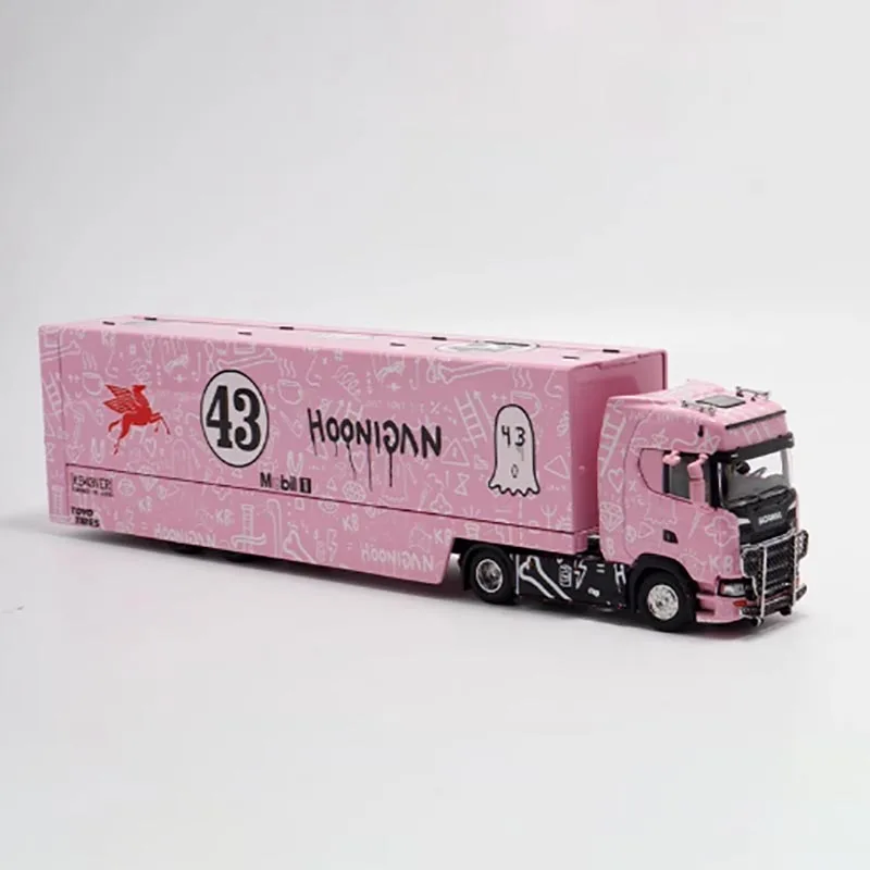 Vibrant 1:64 Scale Diecast Container Truck 3 Vibrant 1:64 Scale Diecast Container Truck - Image 3