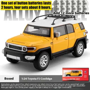 1:24 Scale Toyota FJ Cruiser Diecast Model 32 S083c1f41da79466cafeb158c98332adaF