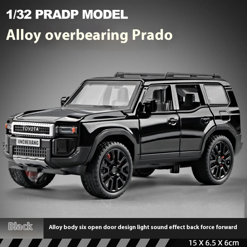 1:32 Scale Diecast Toyota Prado Land Cruiser 11 1:32 Scale Diecast Toyota Prado Land Cruiser - Image 11