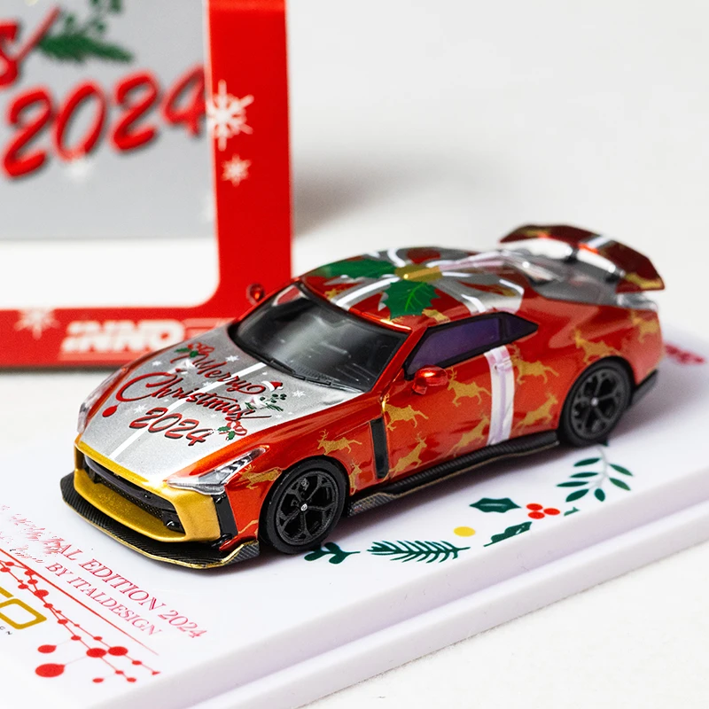 INNO 1:64 GT-R50 Christmas Edition Model Car 2 INNO 1:64 GT-R50 Christmas Edition Model Car - Image 2