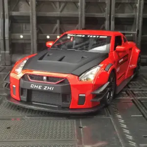 1:24 Scale Diecast Nissan GTR R35 Model 10 S0bdc3e6fda5b4df48ce0f73088d273f0C