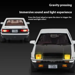 AE86 Alloy Sports Car Model Ornament 12 S0c453e3d4c044f4eade68f6c979ad1b4R