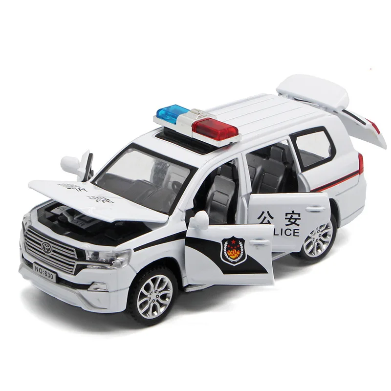 1:32 Scale Toyota Cruiser Police Diecast Model 8 1:32 Scale Toyota Cruiser Police Diecast Model - Image 8