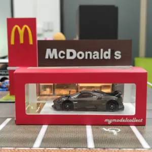 1:64 Imola Grey Carbon Fiber Racing Car Model 11 S0c9578c3dd474f1c9f175c1e6306f5655