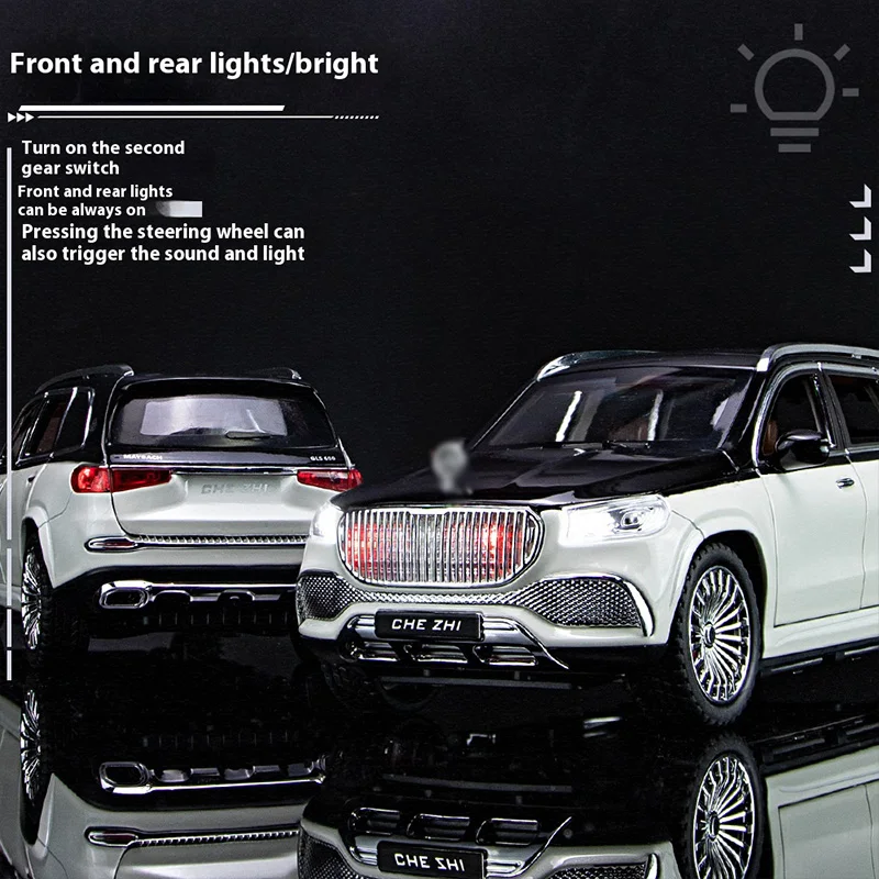 Luxury Black Alloy Business Car Model 6 Luxury Black Alloy Business Car Model - Image 6