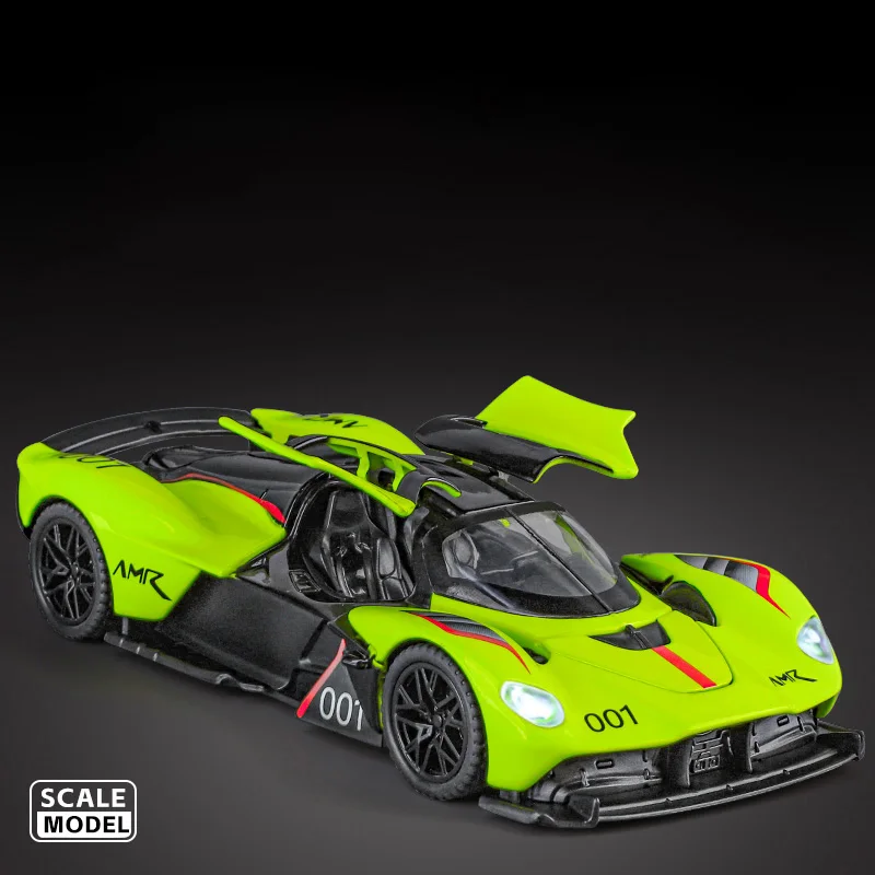 Light Green 1:32 Model Car Collectible 3 Light Green 1:32 Model Car Collectible - Image 3