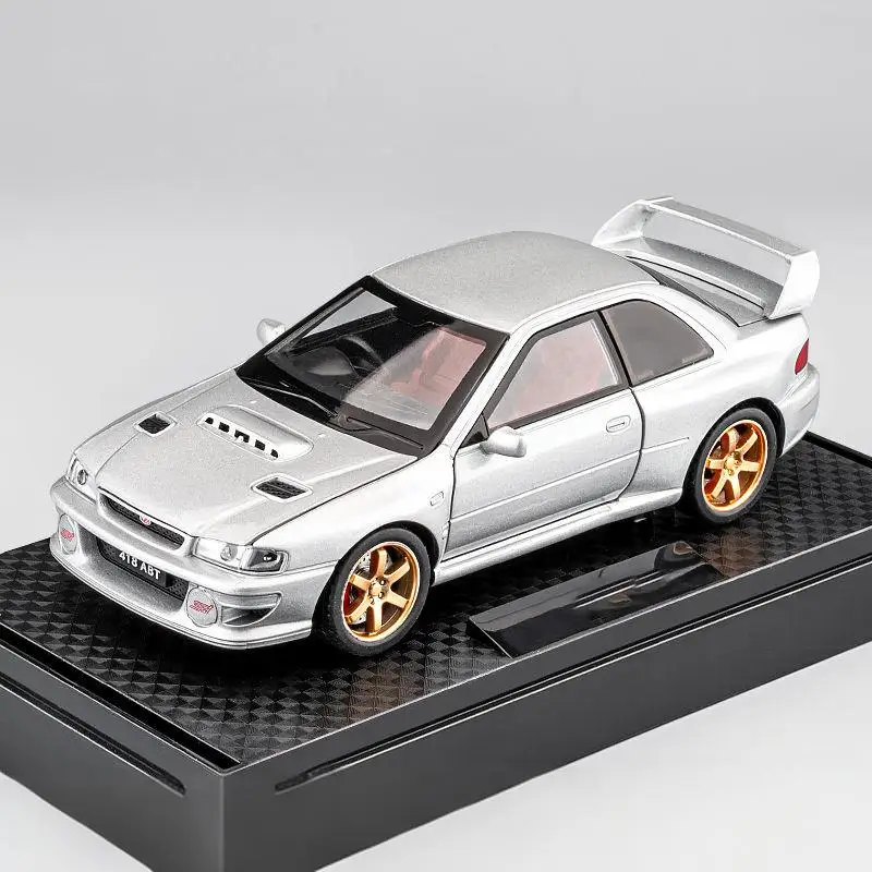 Blue Subaru Impreza WRX STI Diecast Model 1/32 14 Blue Subaru Impreza WRX STI Diecast Model 1/32 - Image 14