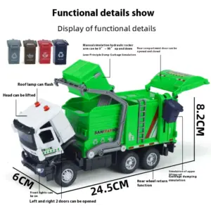 1:35 Scale Metal Urban Sanitation Vehicle Model 12 S1074278198734a0bb650c5b738f7f4c4l