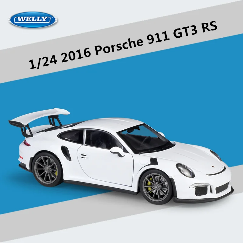 WELLY 1:24 Porsche 911 GT3 RS Diecast Model 11 WELLY 1:24 Porsche 911 GT3 RS Diecast Model - Image 11