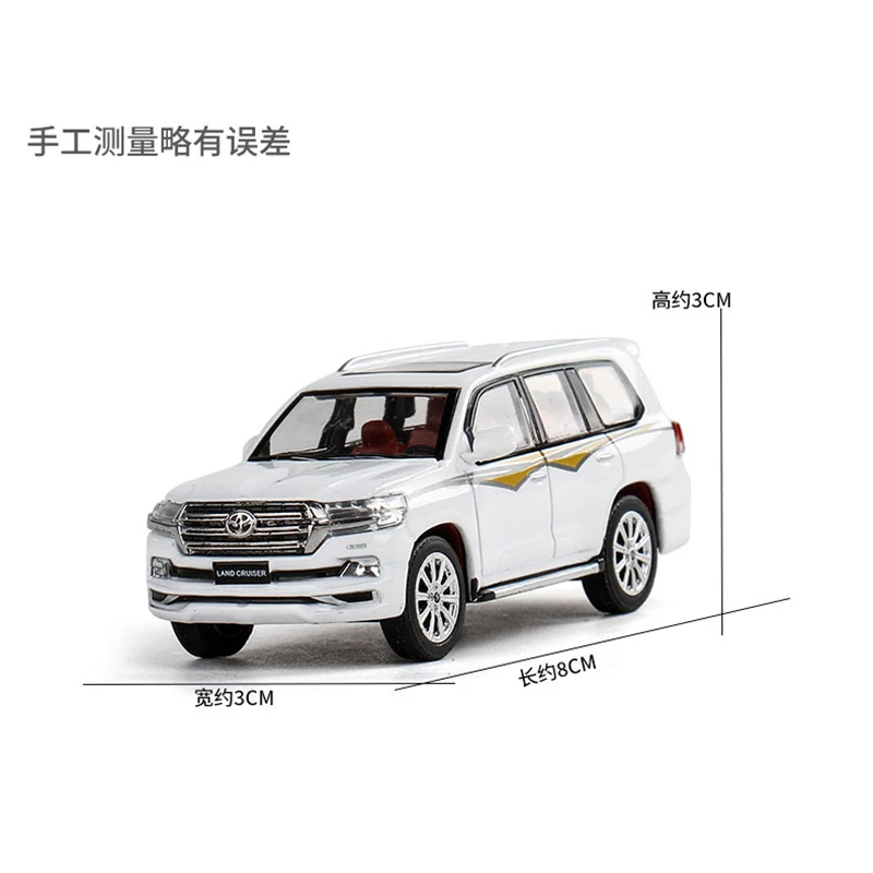 JKM 1:64 Diecast Toyota Land Cruiser Model 2 JKM 1:64 Diecast Toyota Land Cruiser Model - Image 2