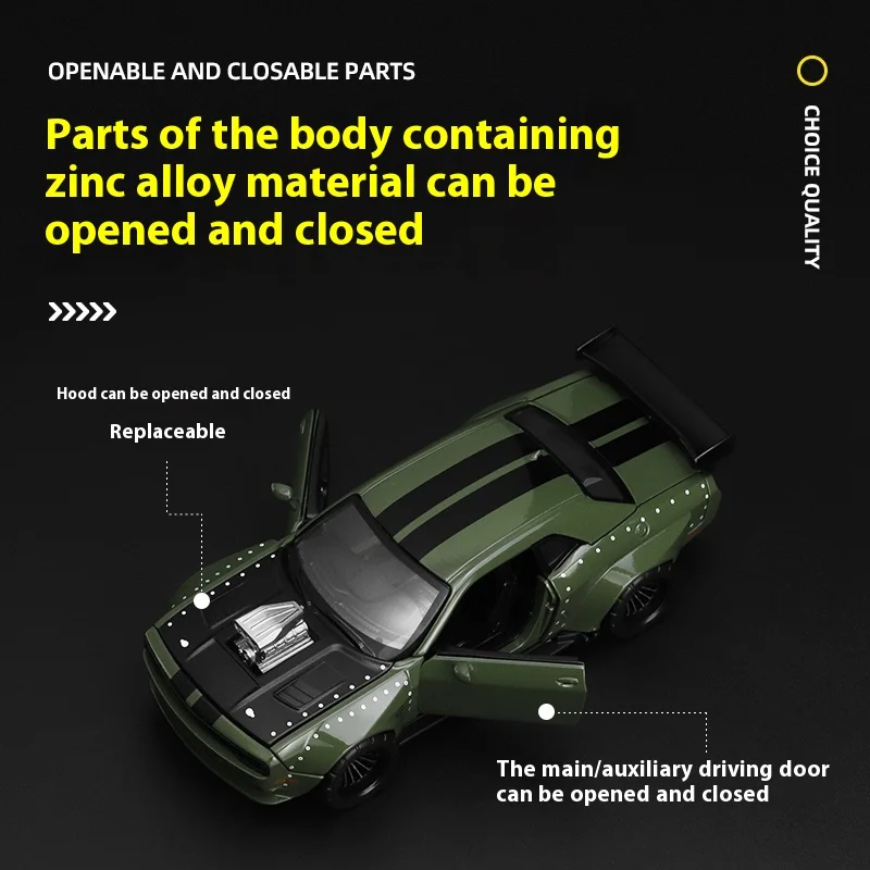 1:36 Scale Dodge Challenger SRT Jailbreak Model 6 1:36 Scale Dodge Challenger SRT Jailbreak Model - Image 6