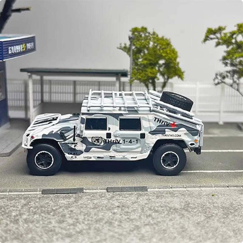 1/64 Scale White Camouflage Hummer H1 Model 3 1/64 Scale White Camouflage Hummer H1 Model - Image 3