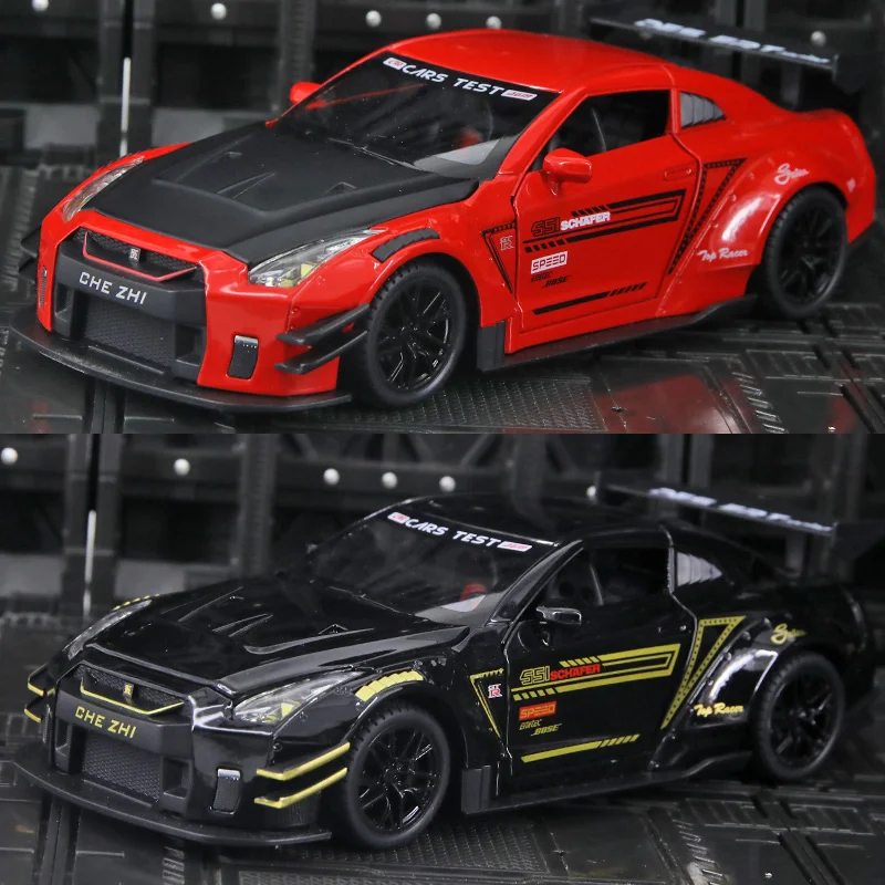 1:24 Scale Diecast Nissan GTR R35 Model 6 1:24 Scale Diecast Nissan GTR R35 Model - Image 6