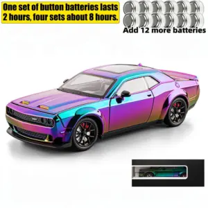 1:24 Scale Dodge Challenger SRT Hellcat Diecast 38 S16414b0c925d426da6346b616134c0b00