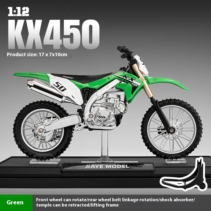 1/12 Scale Mountain Motocross Motorcycle Model 7 1/12 Scale Mountain Motocross Motorcycle Model - Image 7