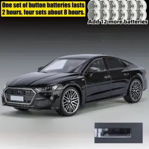 1/24 Scale Metallic Blue Alloy Model Car 26 S176a290327b446ecb9d39c086ed1ce0dd