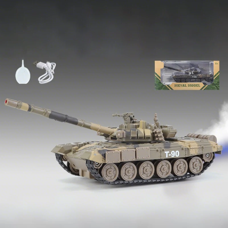T-90 Russian Tank Diecast Model with Lights 8 T-90 Russian Tank Diecast Model with Lights - Image 8