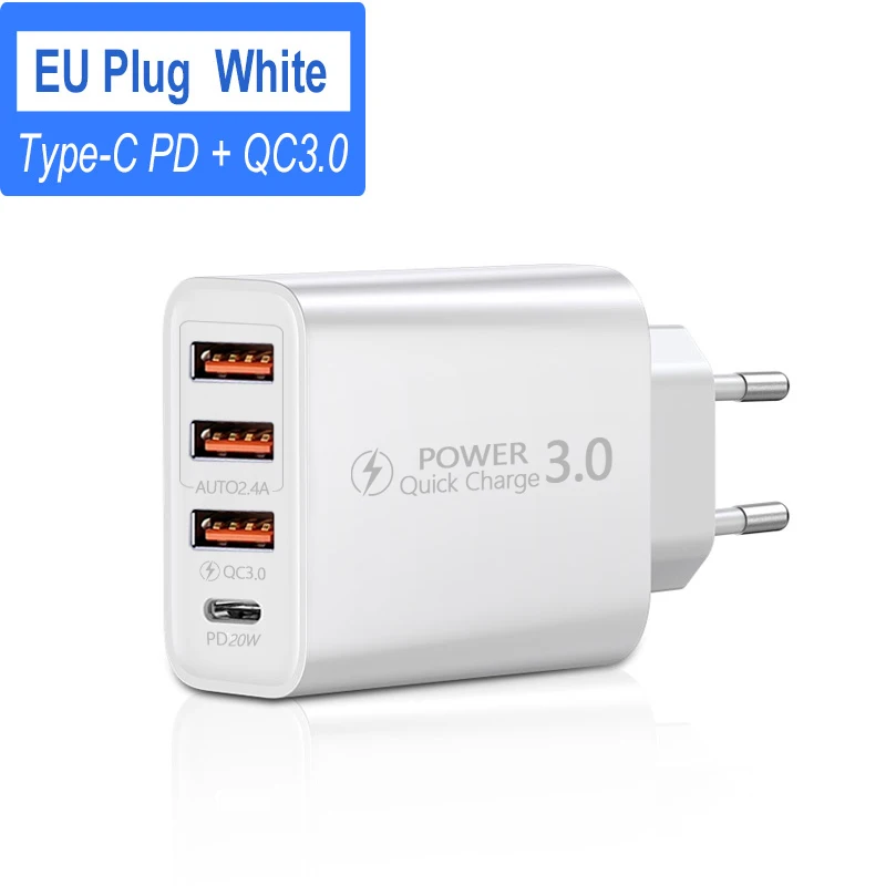 USB 30W Fast Charger with 4 Ports 7 USB 30W Fast Charger with 4 Ports - Image 7