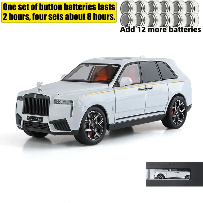 1:24 Scale Rolls Royce Cullinan Diecast Model 10 1:24 Scale Rolls Royce Cullinan Diecast Model - Image 10