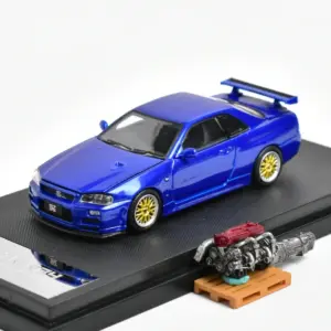 CoolART 1:64 Diecast Nissan Skyline R34 14 S196b6ed966e54542a719ed9d3d6e7d22Q