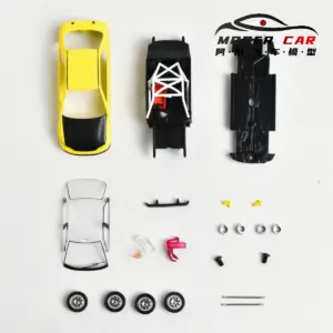 1:64 Scale Customizable Diecast Model Car Kit 12 S1a57a3948cea4b11a09f278a6fa3e55d5