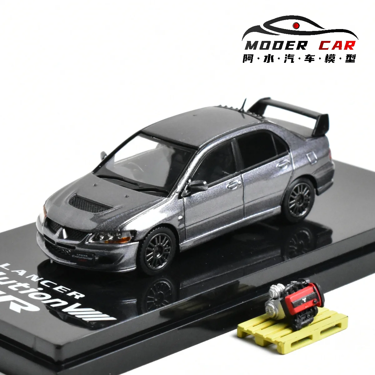 Mitsubishi Lancer EVO IX 1:64 Diecast Model 24 Mitsubishi Lancer EVO IX 1:64 Diecast Model - Image 24
