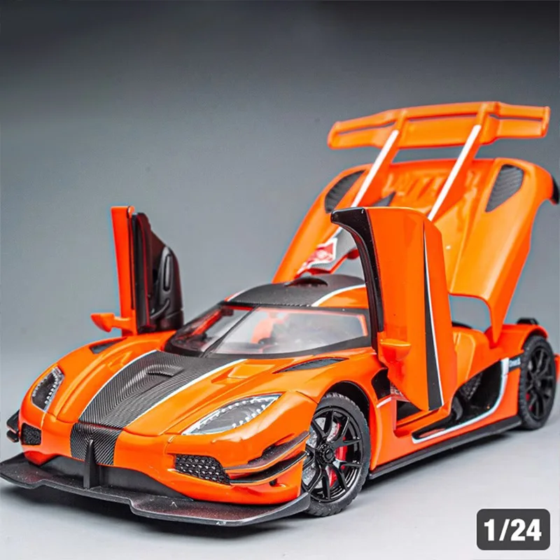 Alloy Supercar Model 1:24 Scale Decorative Piece 4 Alloy Supercar Model 1:24 Scale Decorative Piece - Image 4
