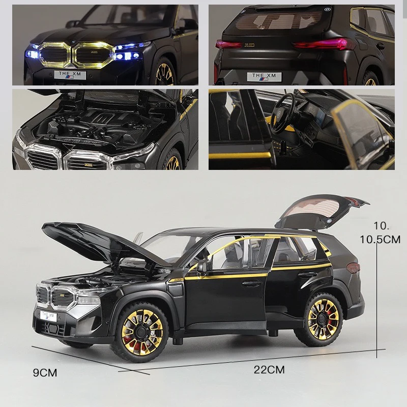 WELLY 1:24 BMW XM SUV Diecast Model 6 WELLY 1:24 BMW XM SUV Diecast Model - Image 6