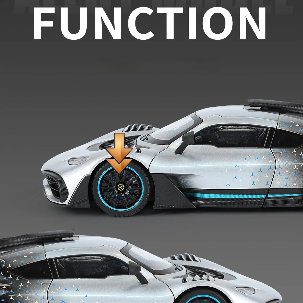 AMG ONE 1:18 Diecast Model Car with Lights 2 AMG ONE 1:18 Diecast Model Car with Lights - Image 2