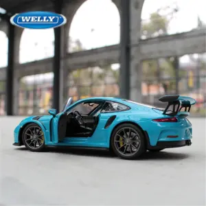 WELLY 1:24 Porsche 911 GT3 RS Diecast Model 13 S1c042fae334d43e786ab37ba047babe8B