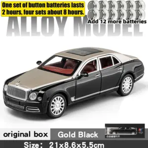 1:24 Scale Bentley Mulsanne Diecast Model Car 25 S1cfc2f5f4a7442469ac2e75d53acaa647