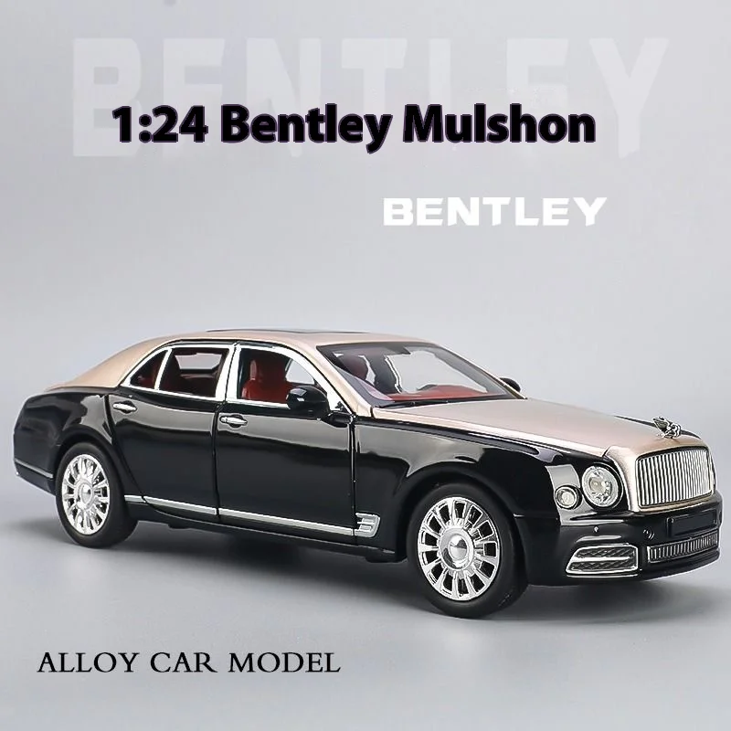 1:24 Scale Bentley Mulsanne Diecast Model Car 5 1:24 Scale Bentley Mulsanne Diecast Model Car - Image 5