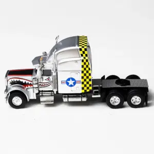 Peterbilt Alloy Semi-Trailer Head 1:64 Model 8 S1e126d4eaefb45d195c3db4da2077067S