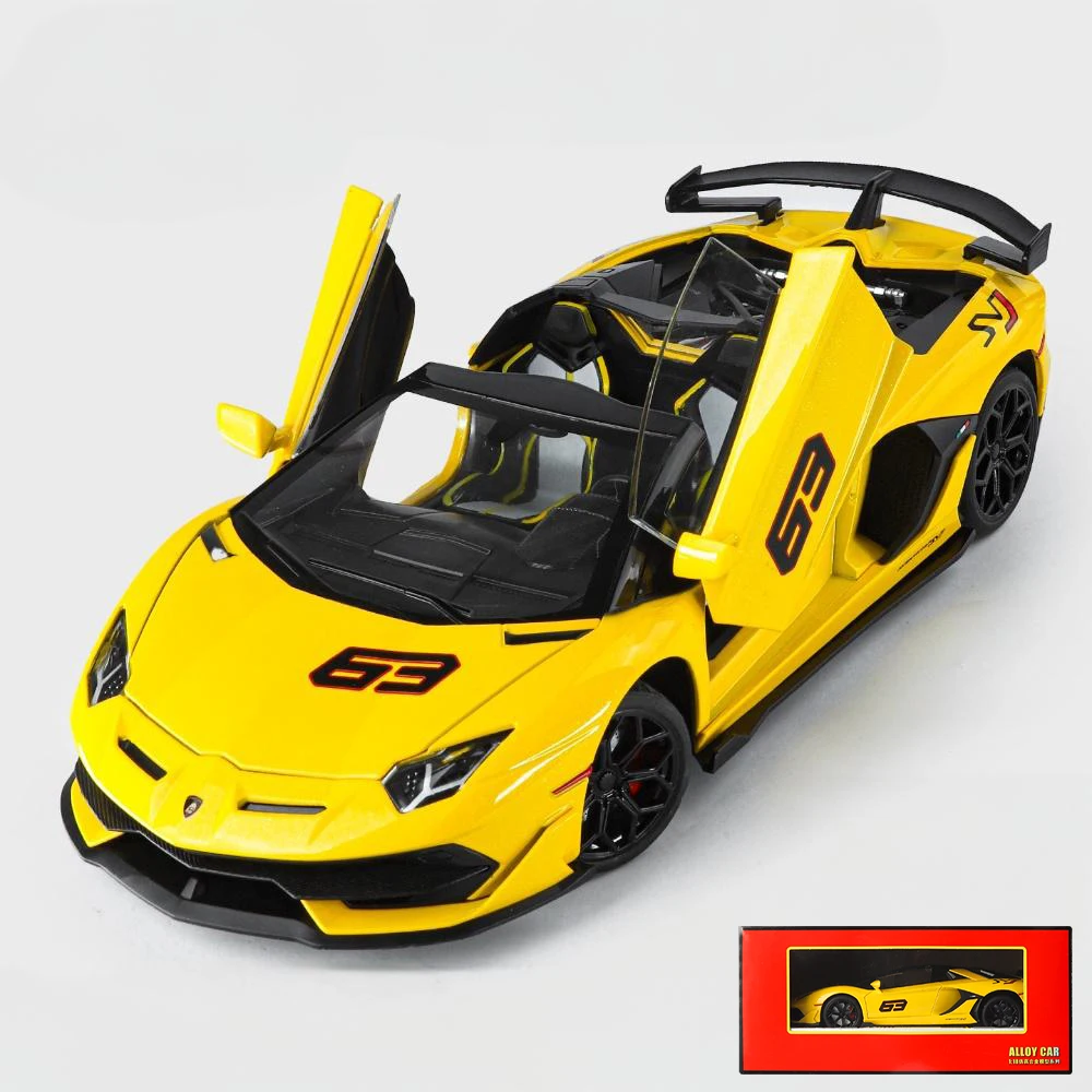 1:18 Lamborghini Aventador SVJ63 Diecast Model 14 1:18 Lamborghini Aventador SVJ63 Diecast Model - Image 14