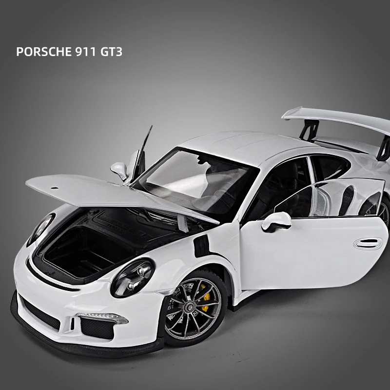 WELLY 1:24 Porsche 911 GT3 RS Diecast Model 5 WELLY 1:24 Porsche 911 GT3 RS Diecast Model - Image 5