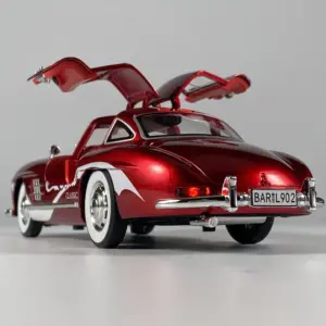 1:24 Scale Red Benz 300SL Diecast Model 15 S215f425d409a4d728290fbb3c4c79655F