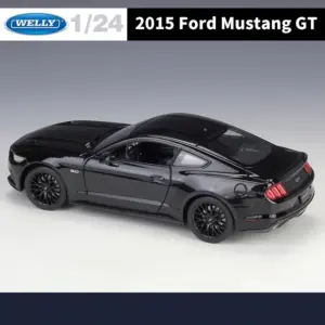 1:24 Mustang GT Diecast Model in Black Finish 16 S21dcc1517ba94c748e797d2eff3c5f79w